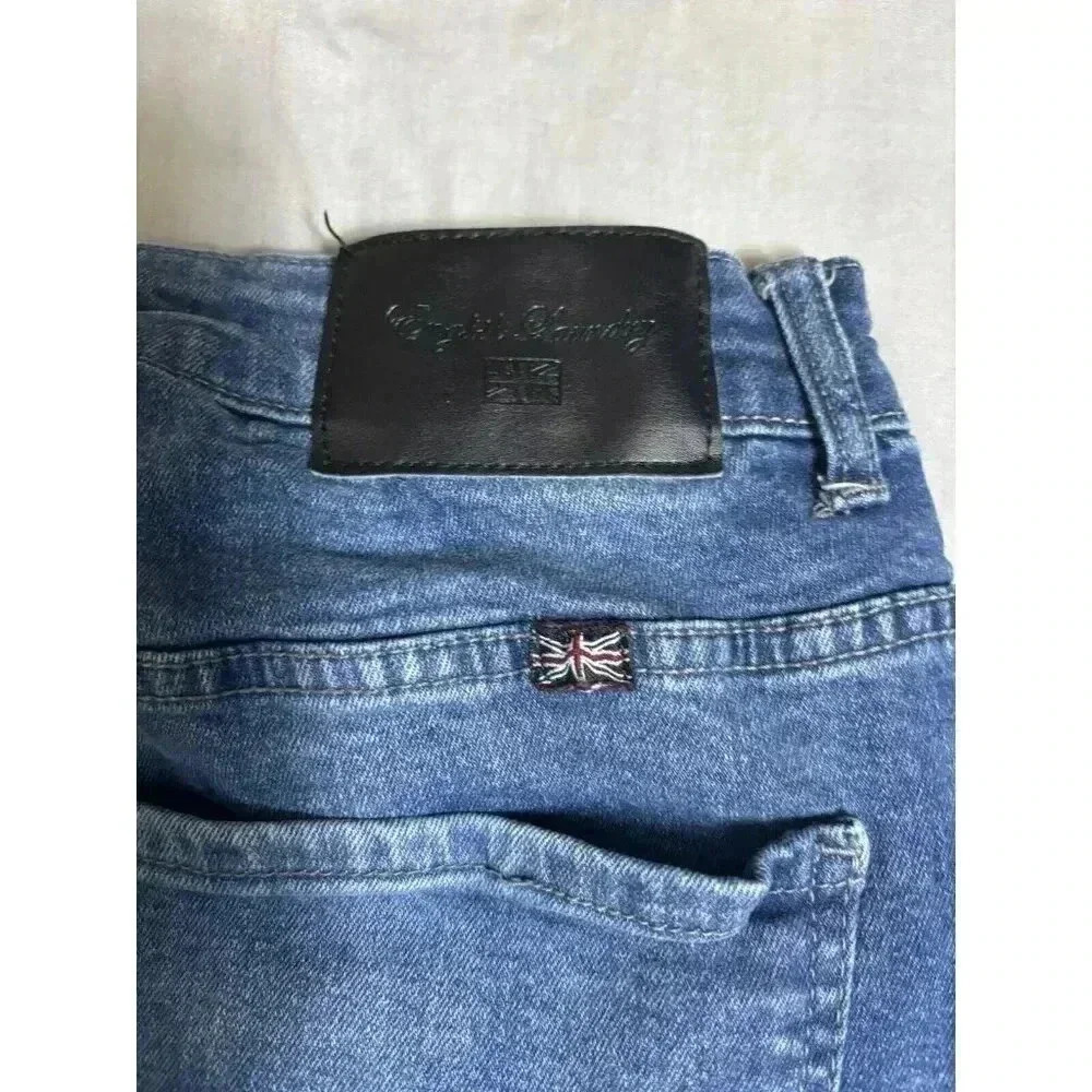 English Laundry Jeans (34x30 actual) Tag 38x32 Sutton Slim Straight Stretch Flex - Picture 7 of 8